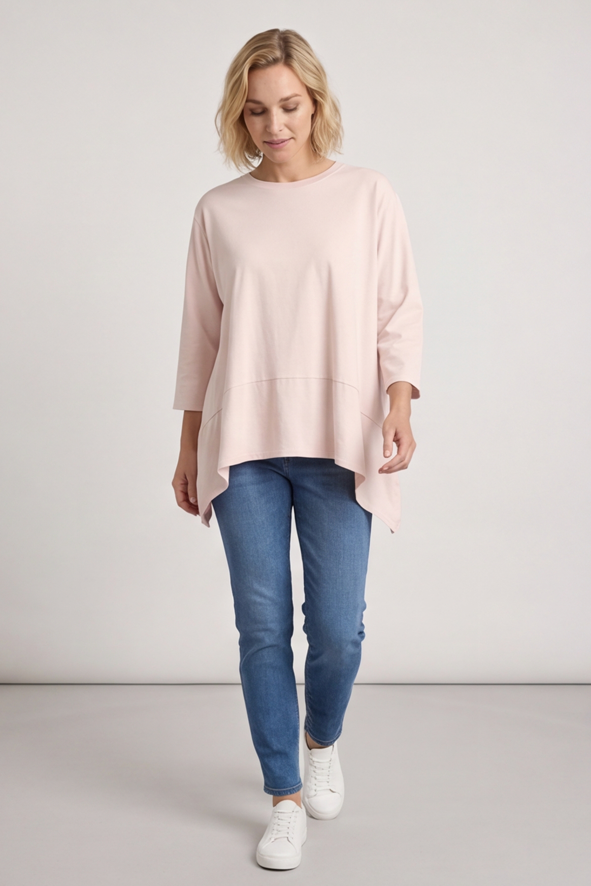 Jazlyn Cotton Top Pink