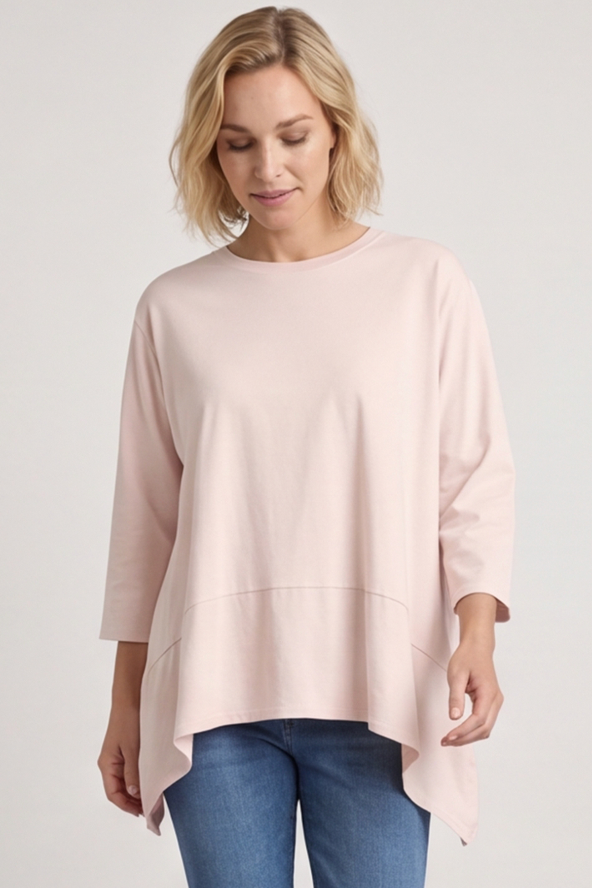 Jazlyn Cotton Top Pink