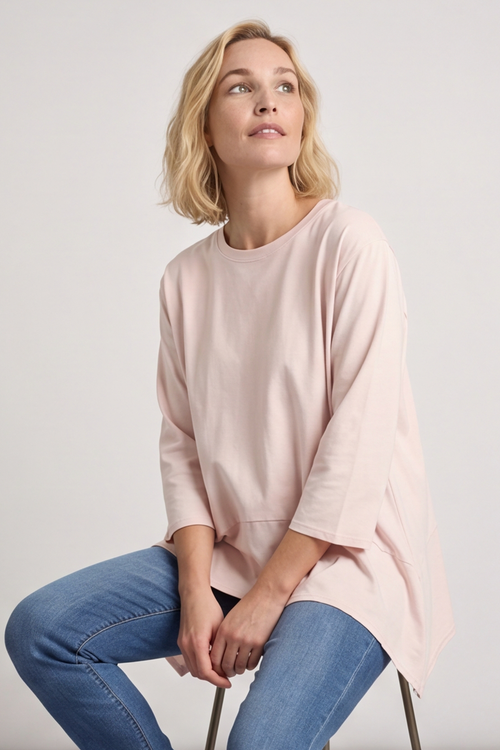 Jazlyn Cotton Top Pink - Image 4
