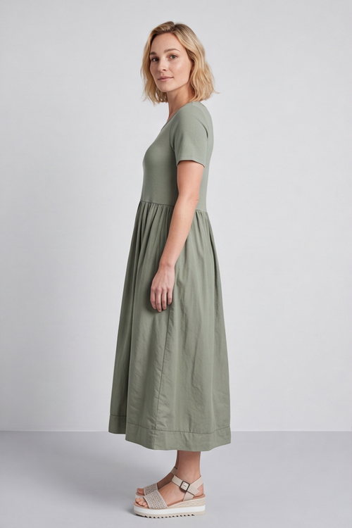 Ada Sage Pocket Dress - Image 2