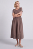 Ada Cocoa Pocket Dress