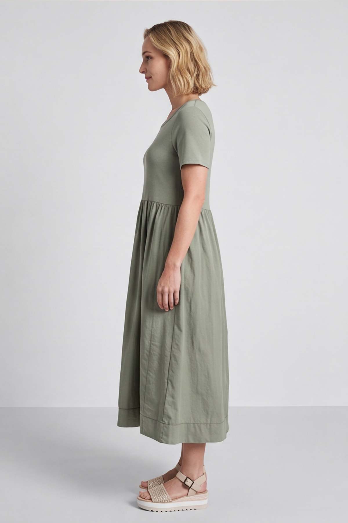 Ada Sage Pocket Dress