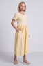 Ada Yellow Pocket Dress