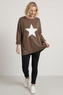Jodene Star Cotton Top Cocoa