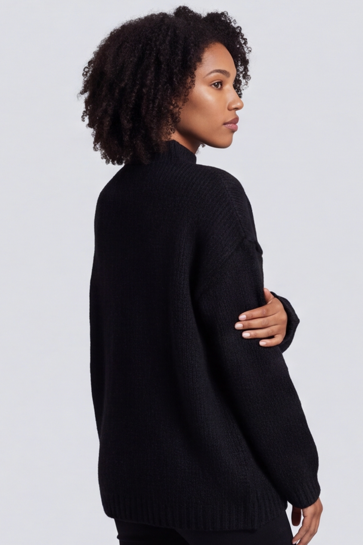Jonie Knitted Jumper Black
