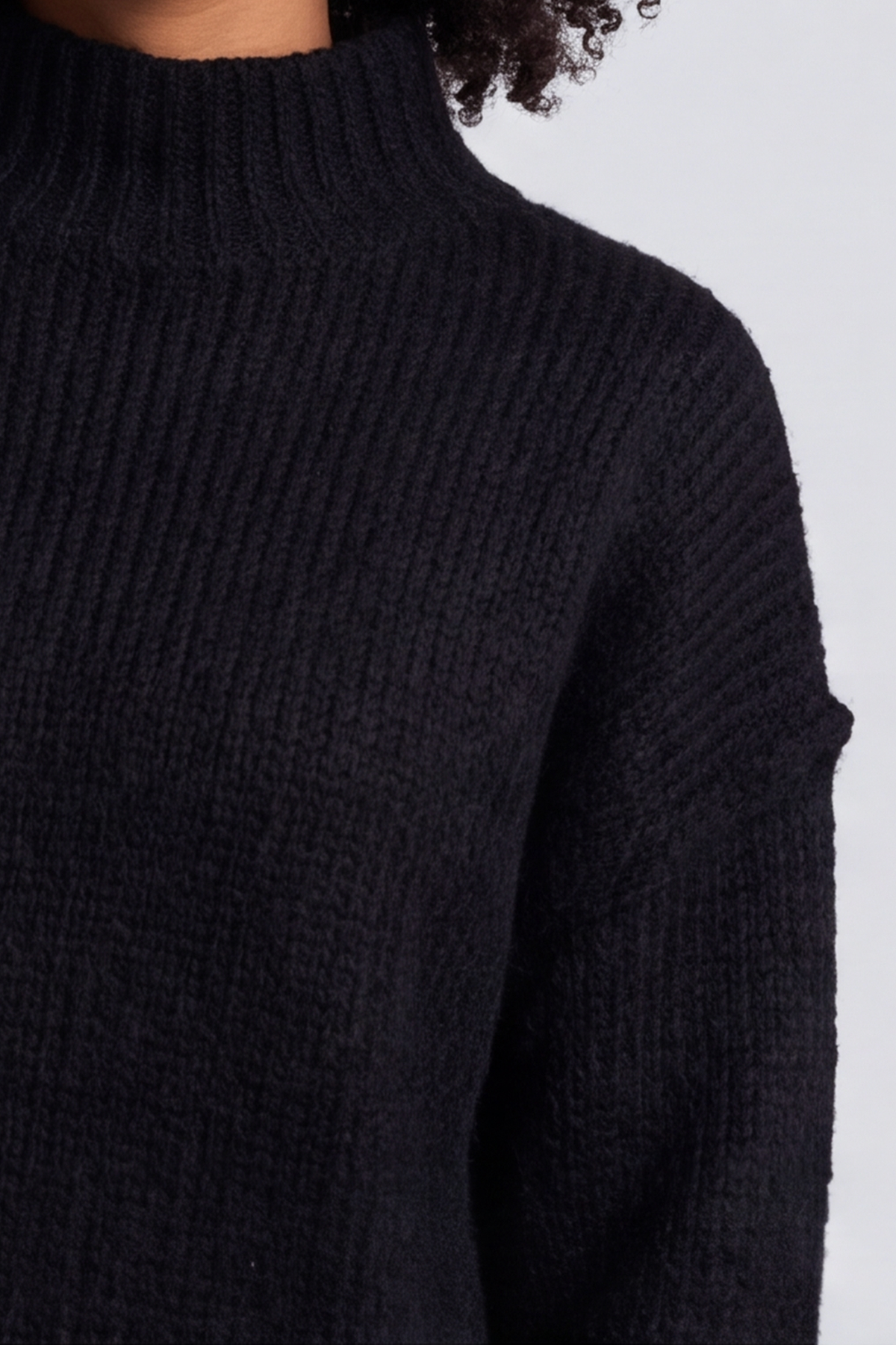 Jonie Knitted Jumper Black