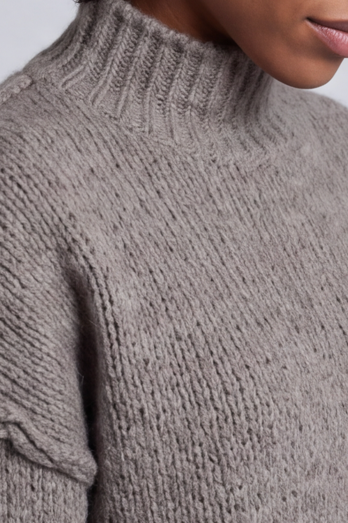 Jonie Knitted Jumper Mocha