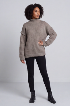 Jonie Knitted Jumper Mocha
