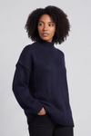 Jonie Knitted Jumper Navy