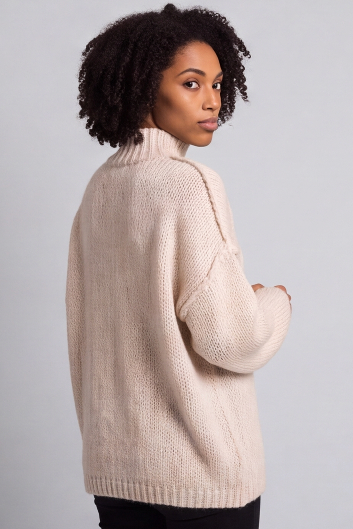 Jonie Knitted Jumper Pink