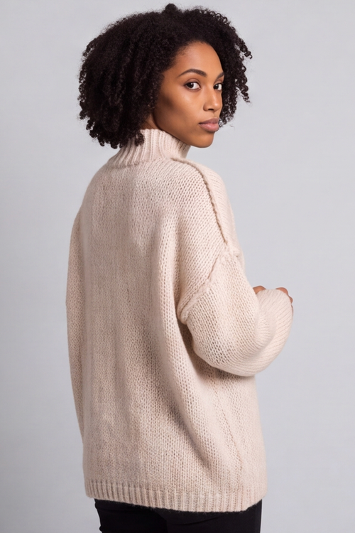Jonie Knitted Jumper Pink - Image 2