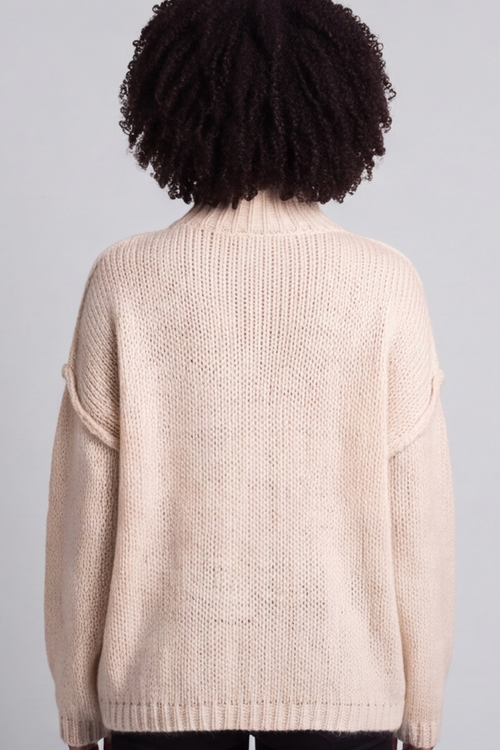 Jonie Knitted Jumper Pink - Image 4