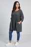 Kadenzia Cotton Tunic Charcoal
