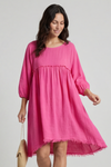 Kadenzia Cotton Tunic Fuchsia