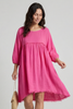 Kadenzia Cotton Tunic Fuchsia