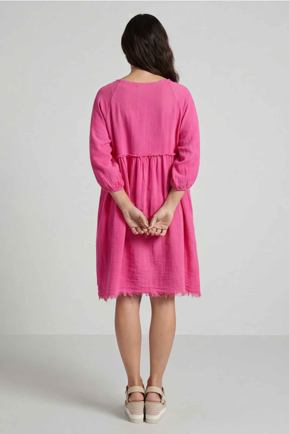 Kadenzia Cotton Tunic Fuchsia