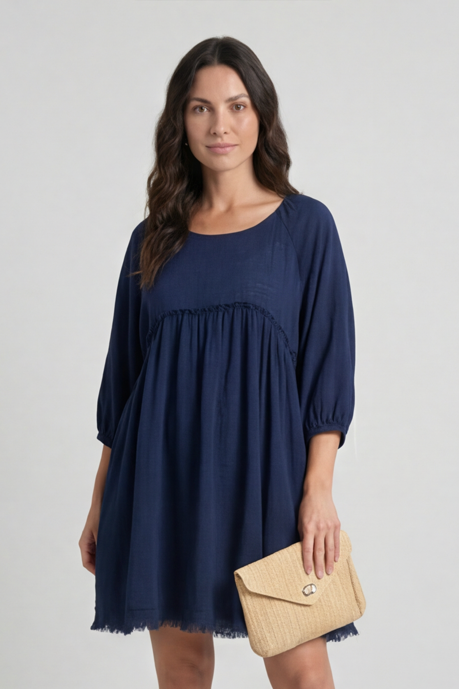Kadenzia Cotton Tunic Navy