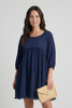 Kadenzia Cotton Tunic Navy
