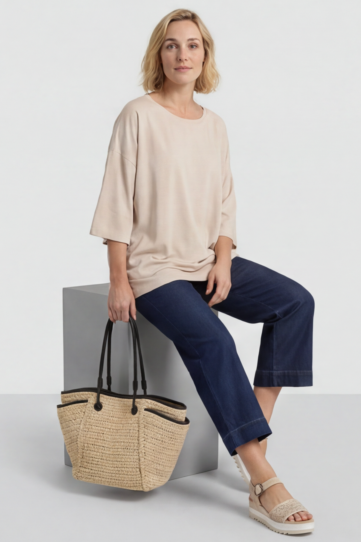 Kirby Cotton Top Stone