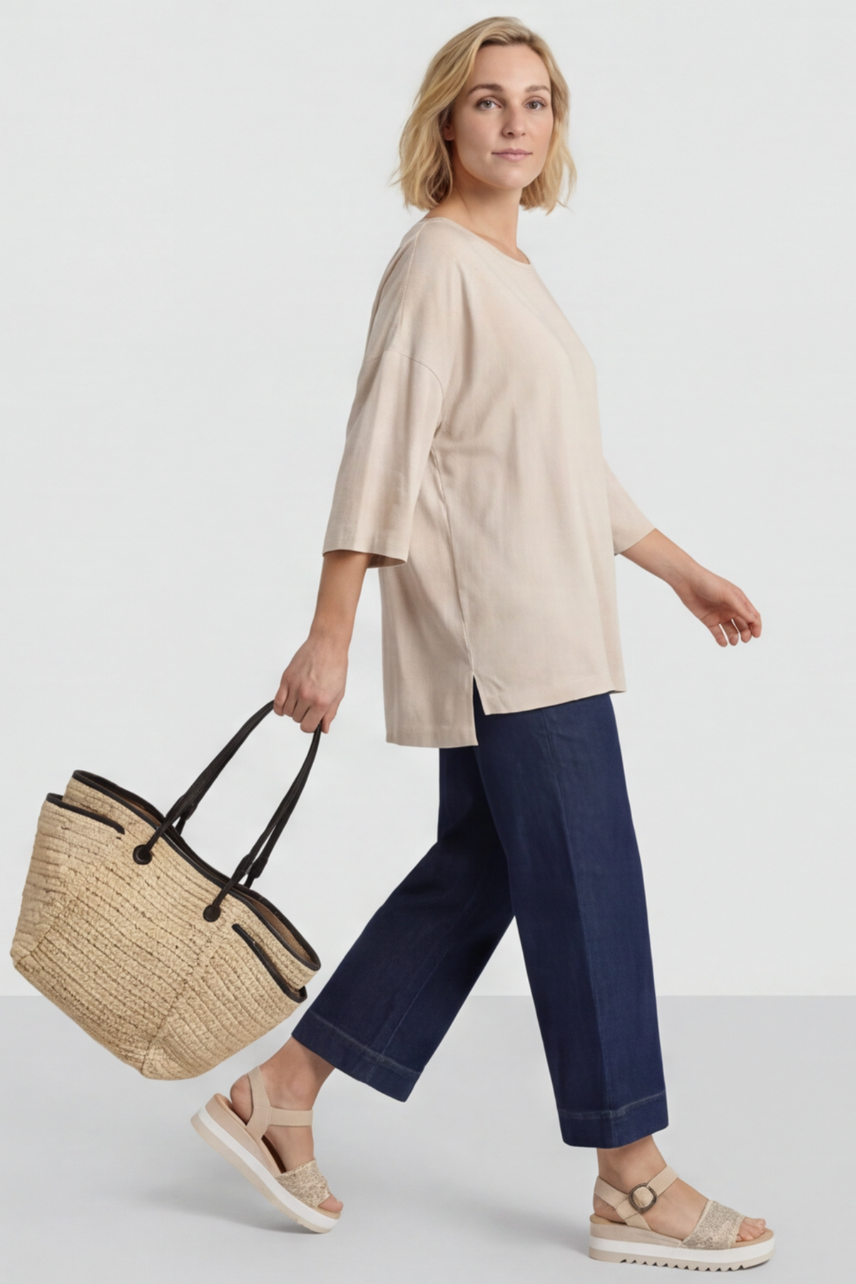 Kirby Cotton Top Stone