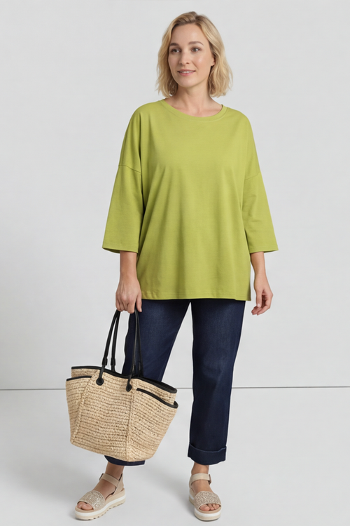Kirby Cotton Top Olive - Image 3