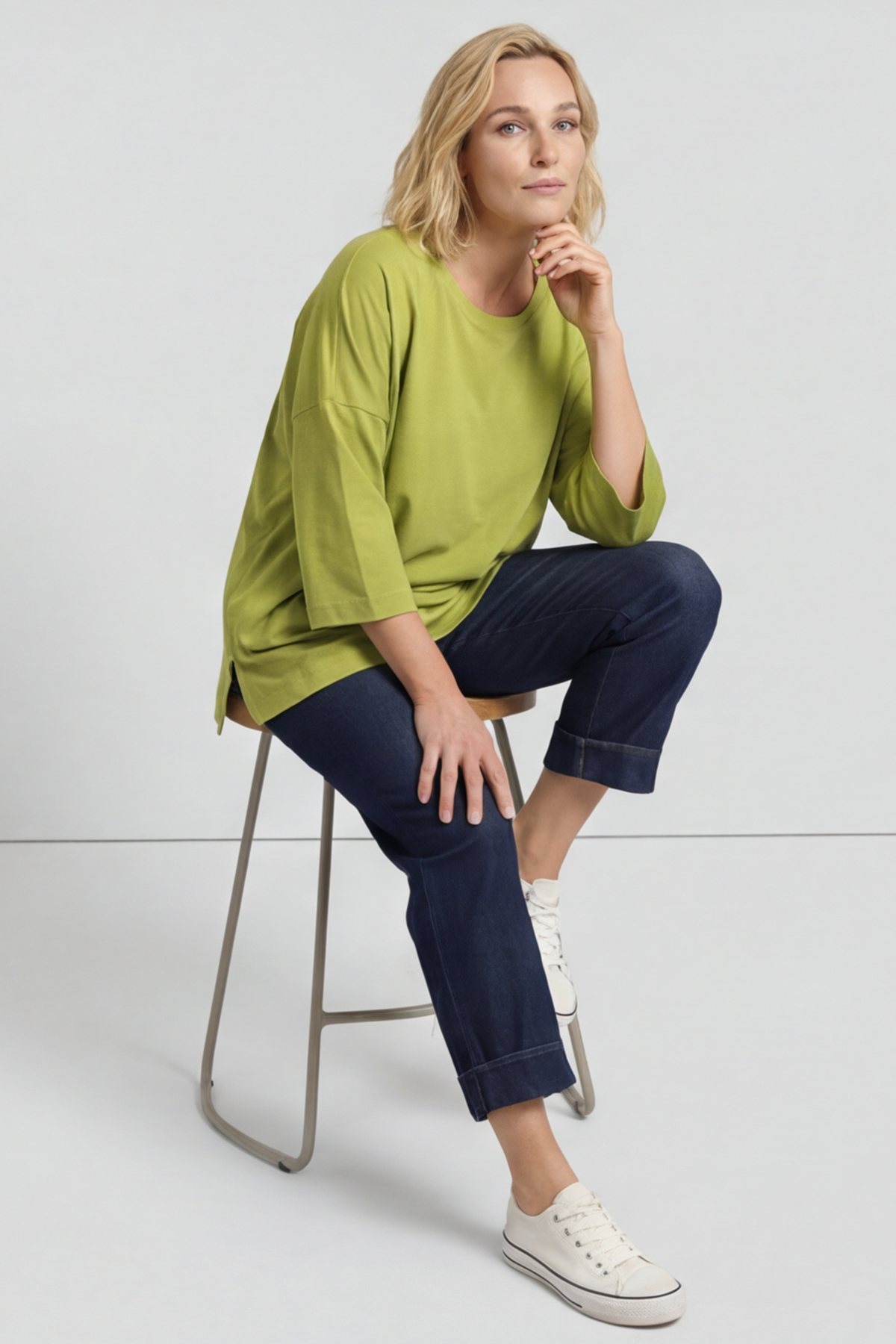 Kirby Cotton Top Olive