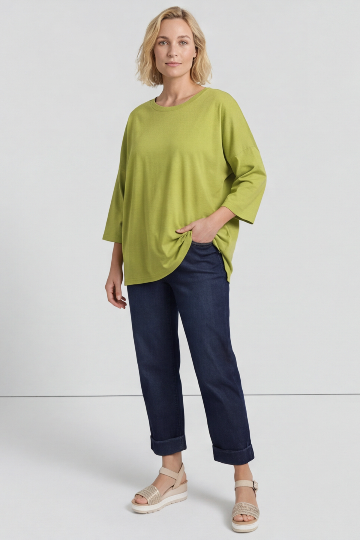Kirby Cotton Top Olive