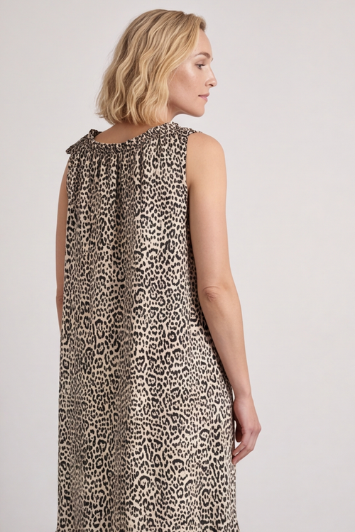 Ava Stone Print Dress - Image 4