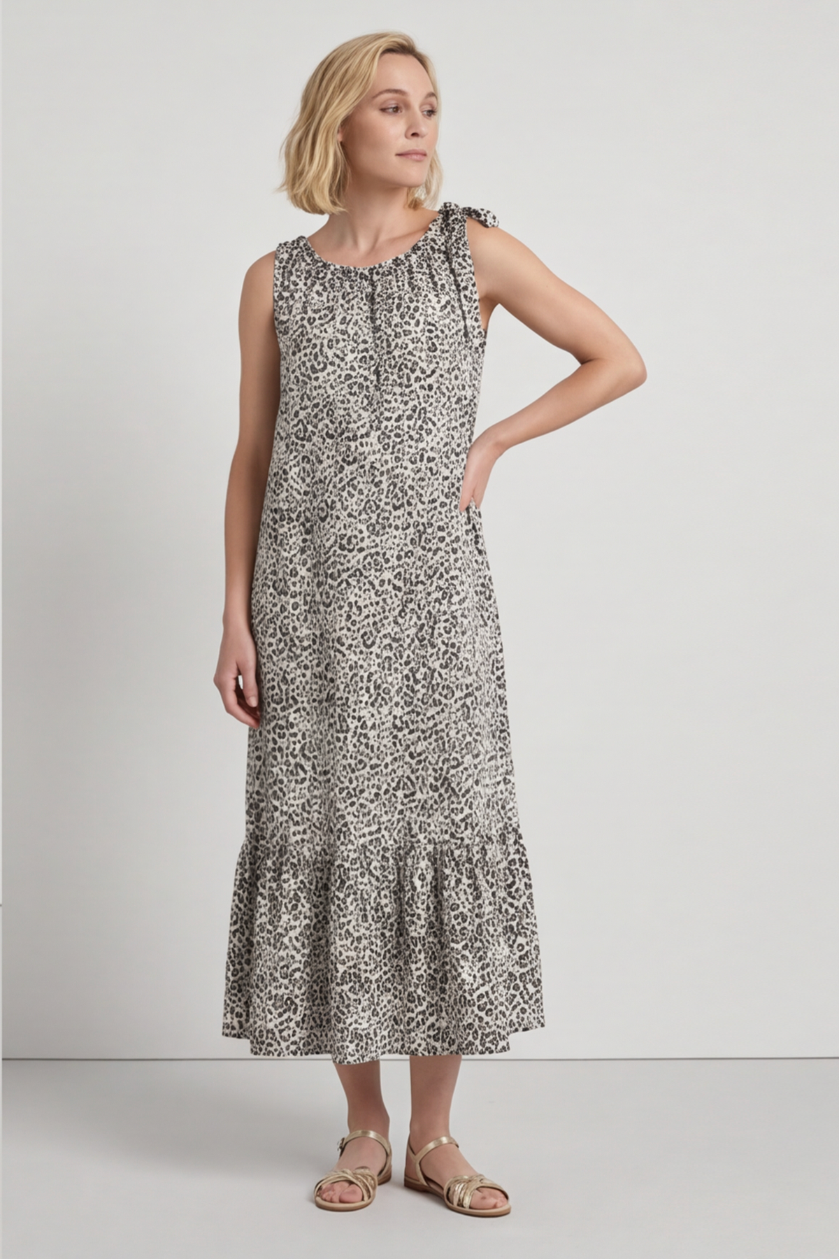 Ava Stone Print Dress