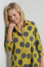 Lita Spot Print Cotton Shirt Moss