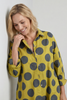 Lita Spot Print Cotton Shirt Moss