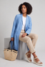 Kapri Linen Blue Jacket