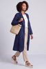 Kapri Linen Navy Jacket