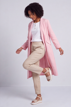 Kapri Linen Pink Jacket