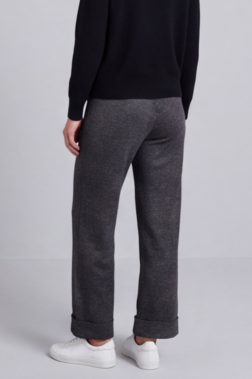 Louisa Trousers Marl Charcoal - Image 8