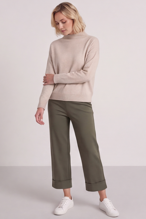 Louisa Trousers Khaki - Image 2