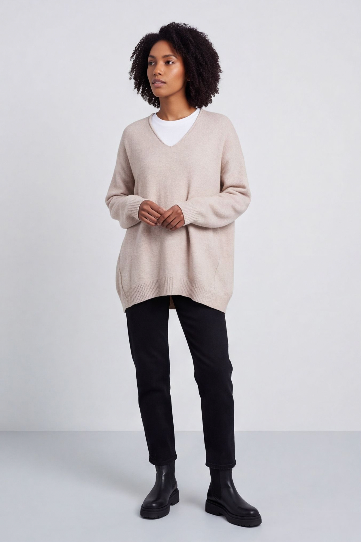 Madelyn Stone Knitted Jumper