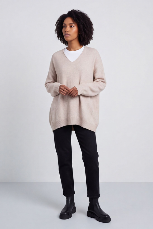 Madelyn Stone Knitted Jumper - Image 2