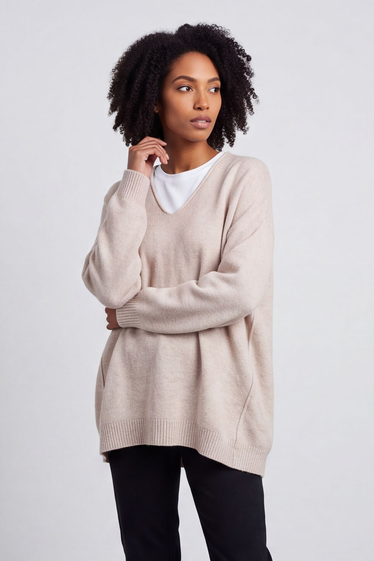 Madelyn Stone Knitted Jumper