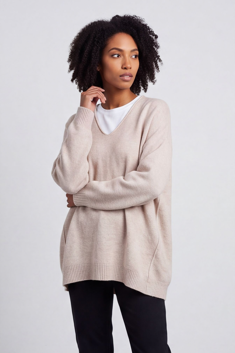 Madelyn Stone Knitted Jumper
