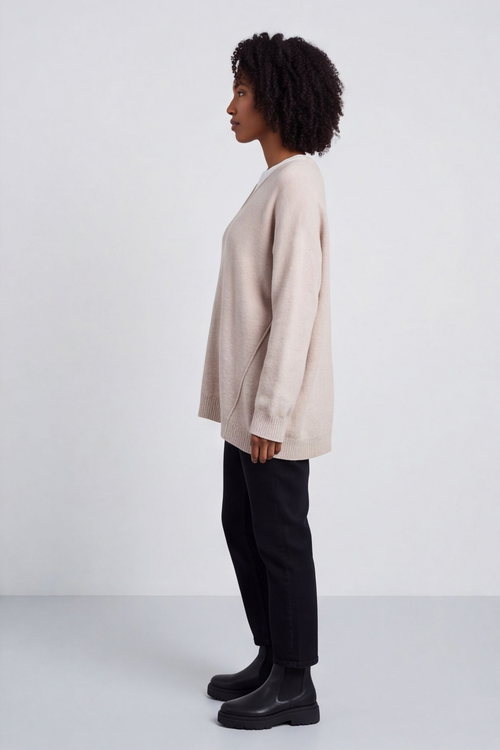 Madelyn Stone Knitted Jumper - Image 3