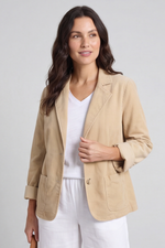 Marina Needlecord Jacket Camel Camel - Marina Needlecord Jacket Camel