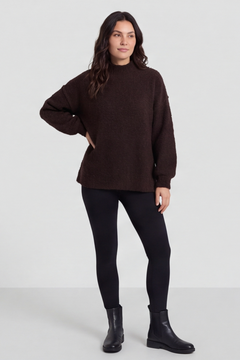 Melesina Boucle Jumper Cocoa
