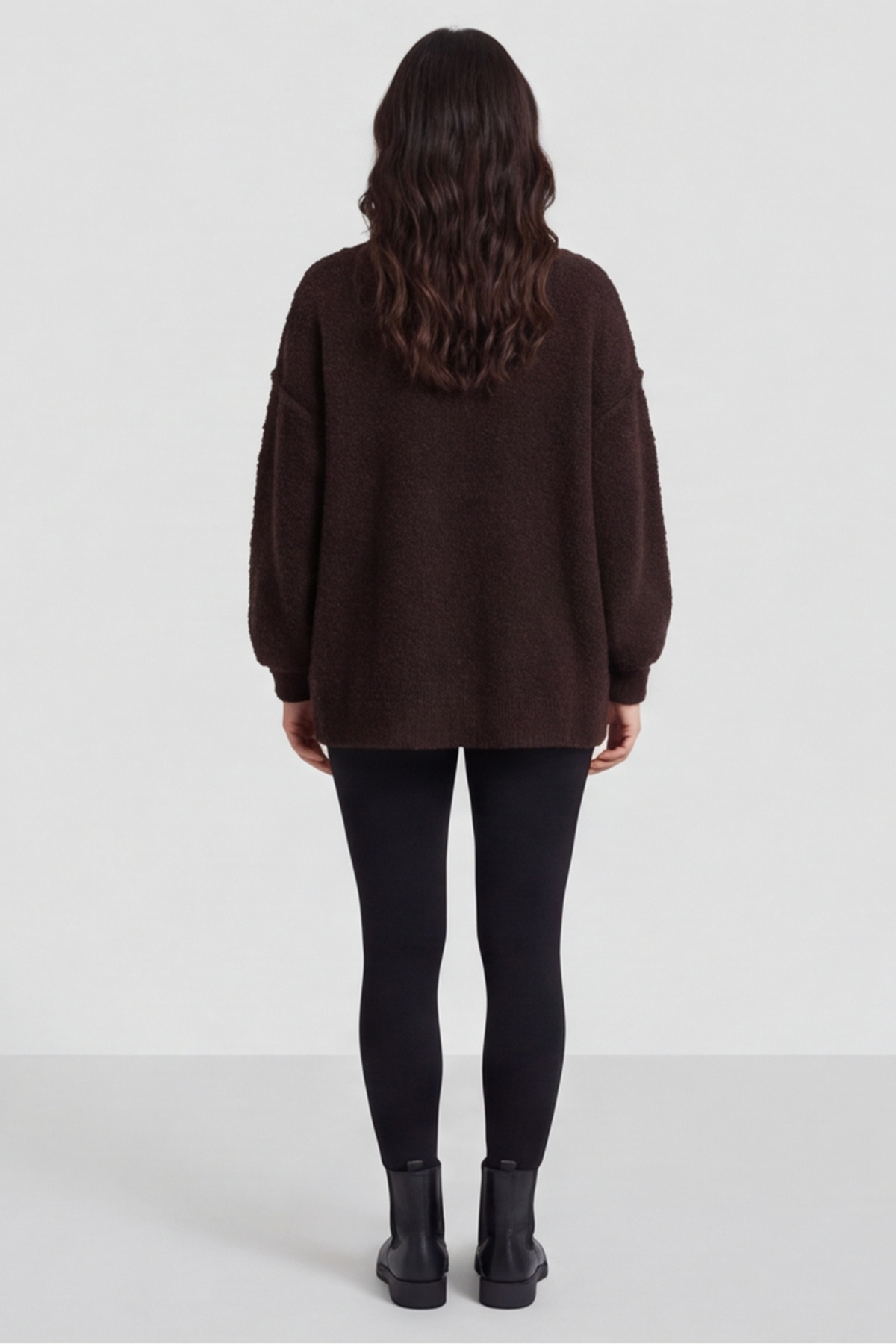 Melesina Boucle Jumper Cocoa