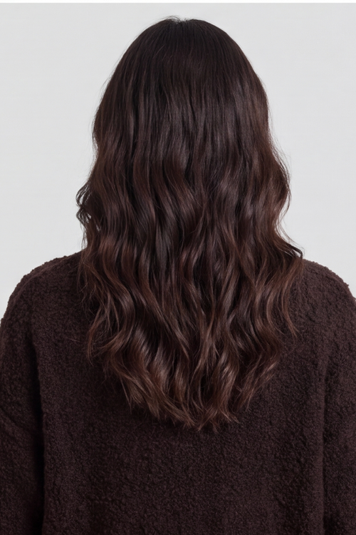 Melesina Boucle Jumper Cocoa - Image 3