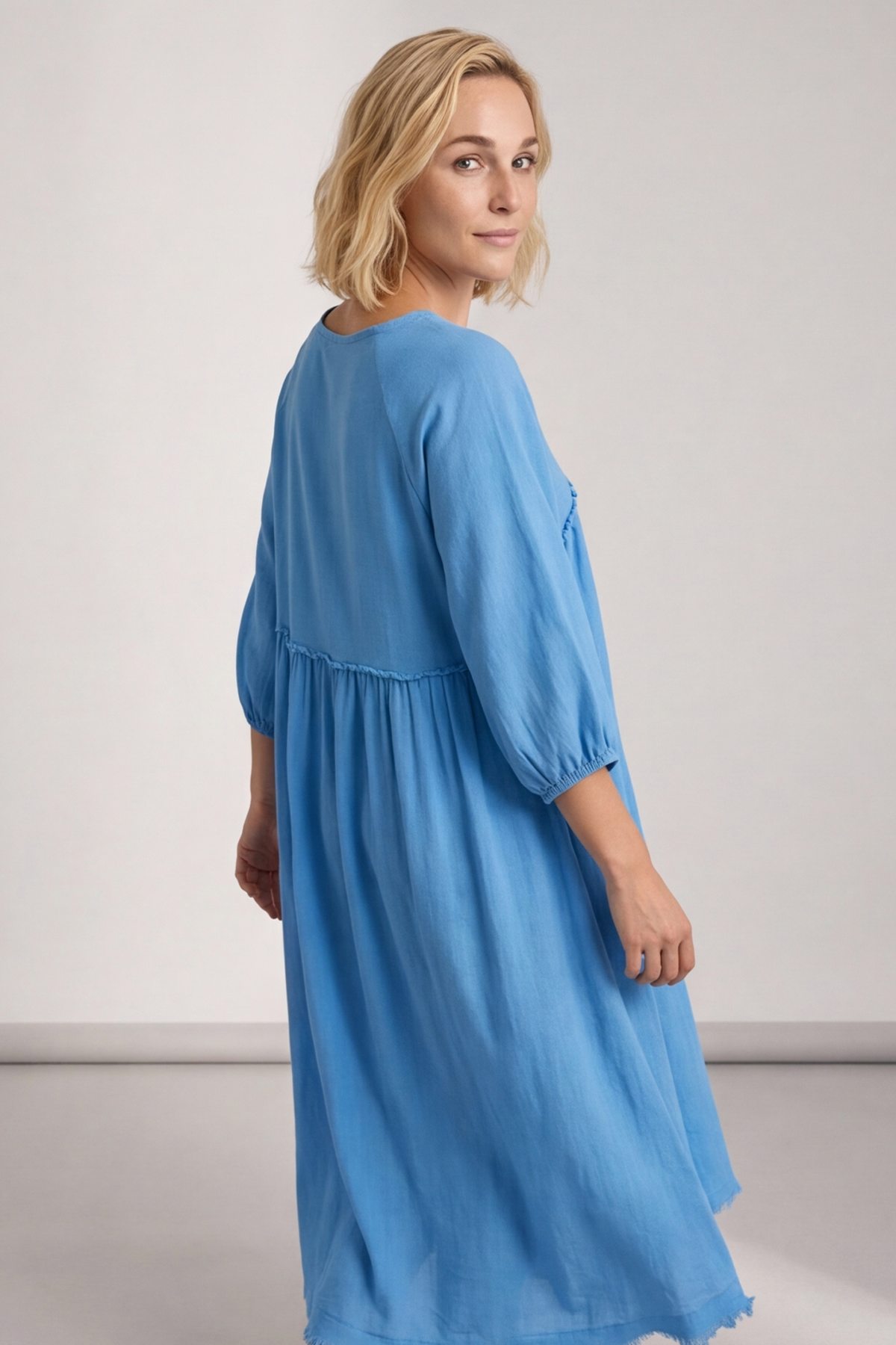 Morianna Cotton Dress Kingfisher