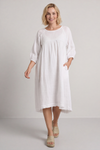 Morianna Cotton Dress White