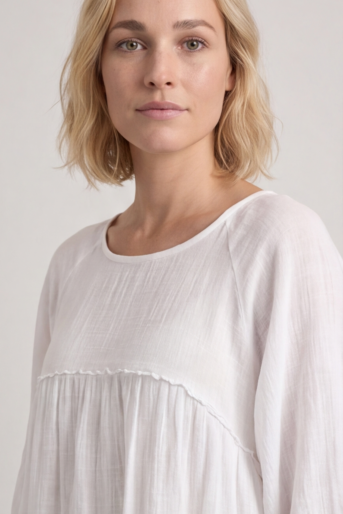 Morianna Cotton Dress White