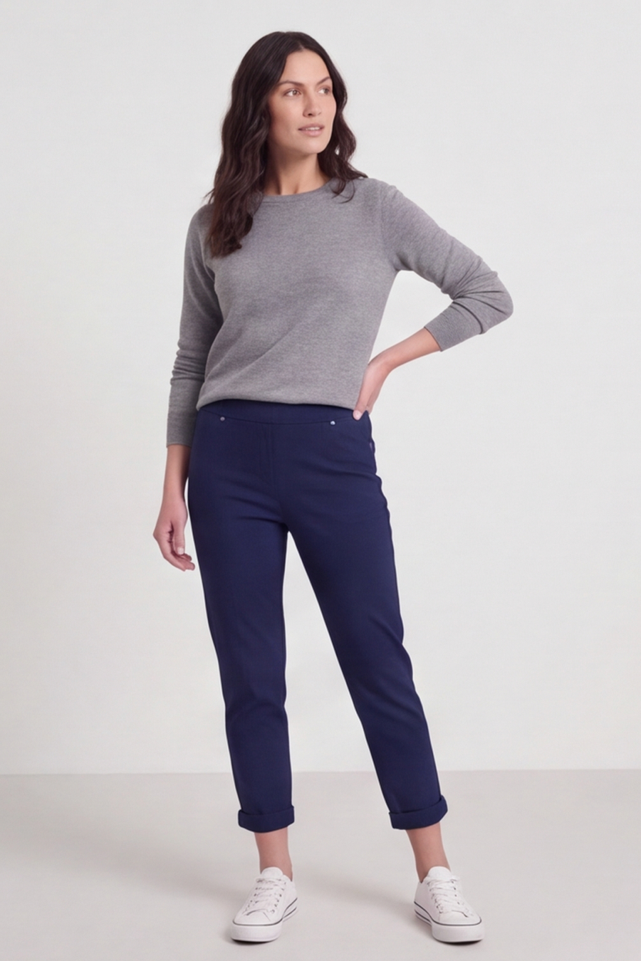 Lorinda Trousers Navy