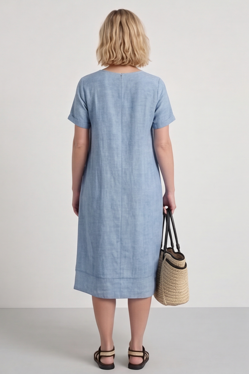 Aoila Blue Dress - Image 5